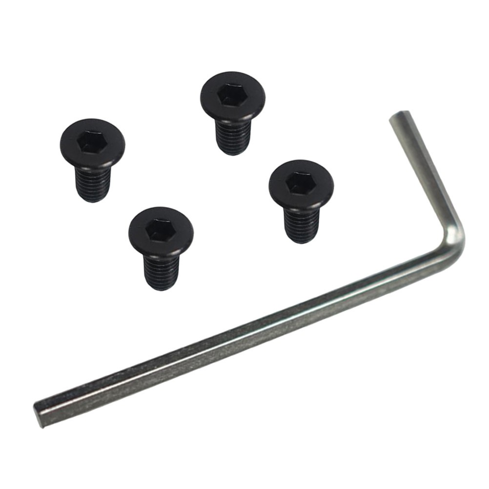 Scooter Handlebar Front Fork Screws Replacement Stainless Steel Durable Black