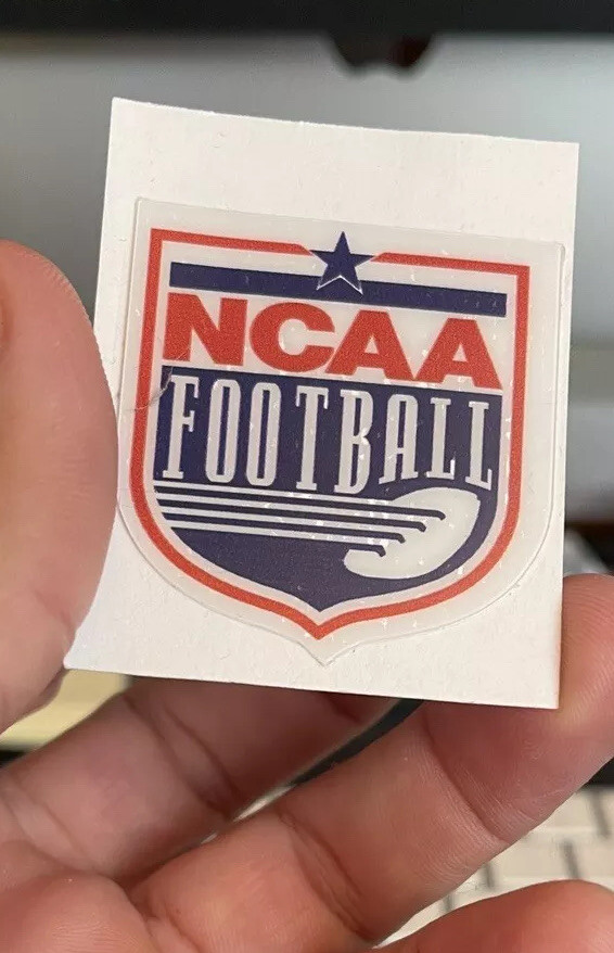 90’s NCAA Issued Football Helmet Shield Decal