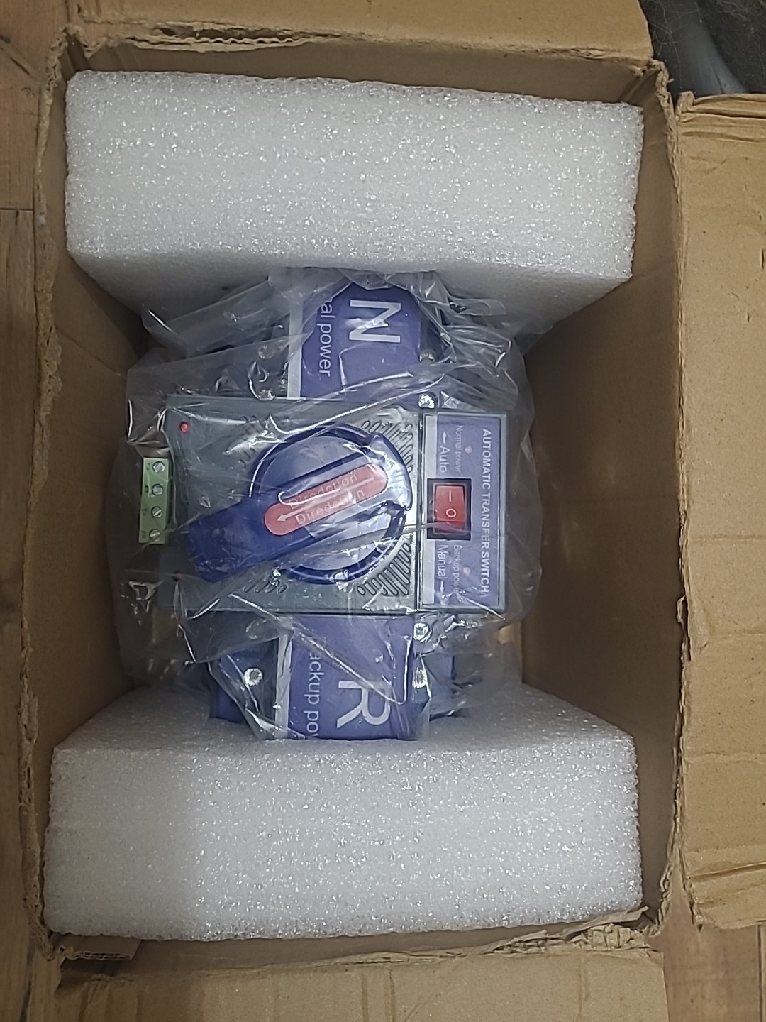 Dual Power Automatic Transfer Switch 110V 3P 63A Generator Changeover Switch