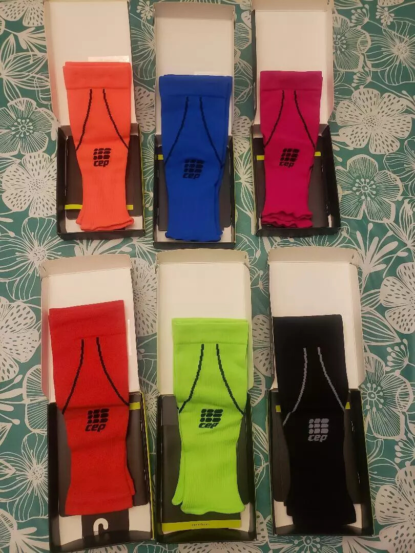 CEP Men's Pro+ SHORT CALF STYLE Compression Sleeves Performance Color & Size