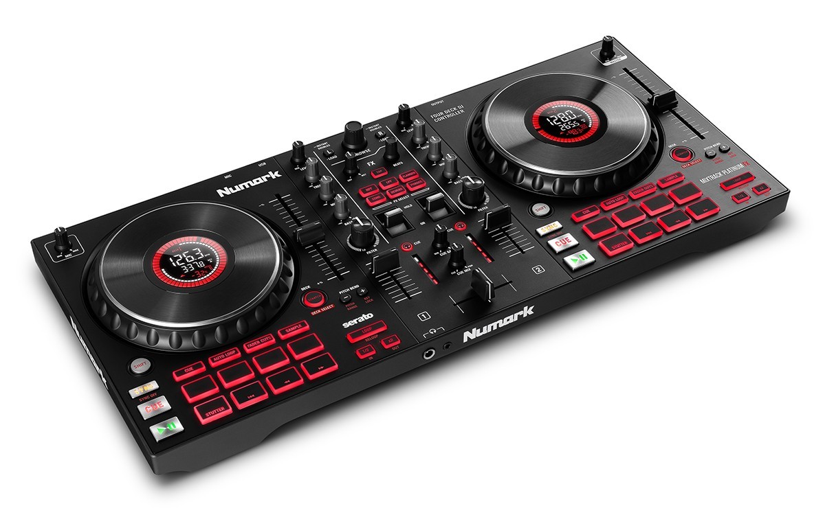Numark ‎Mixtrack Platinum FX Serato DJ Controller - with Black Hard Travle Case