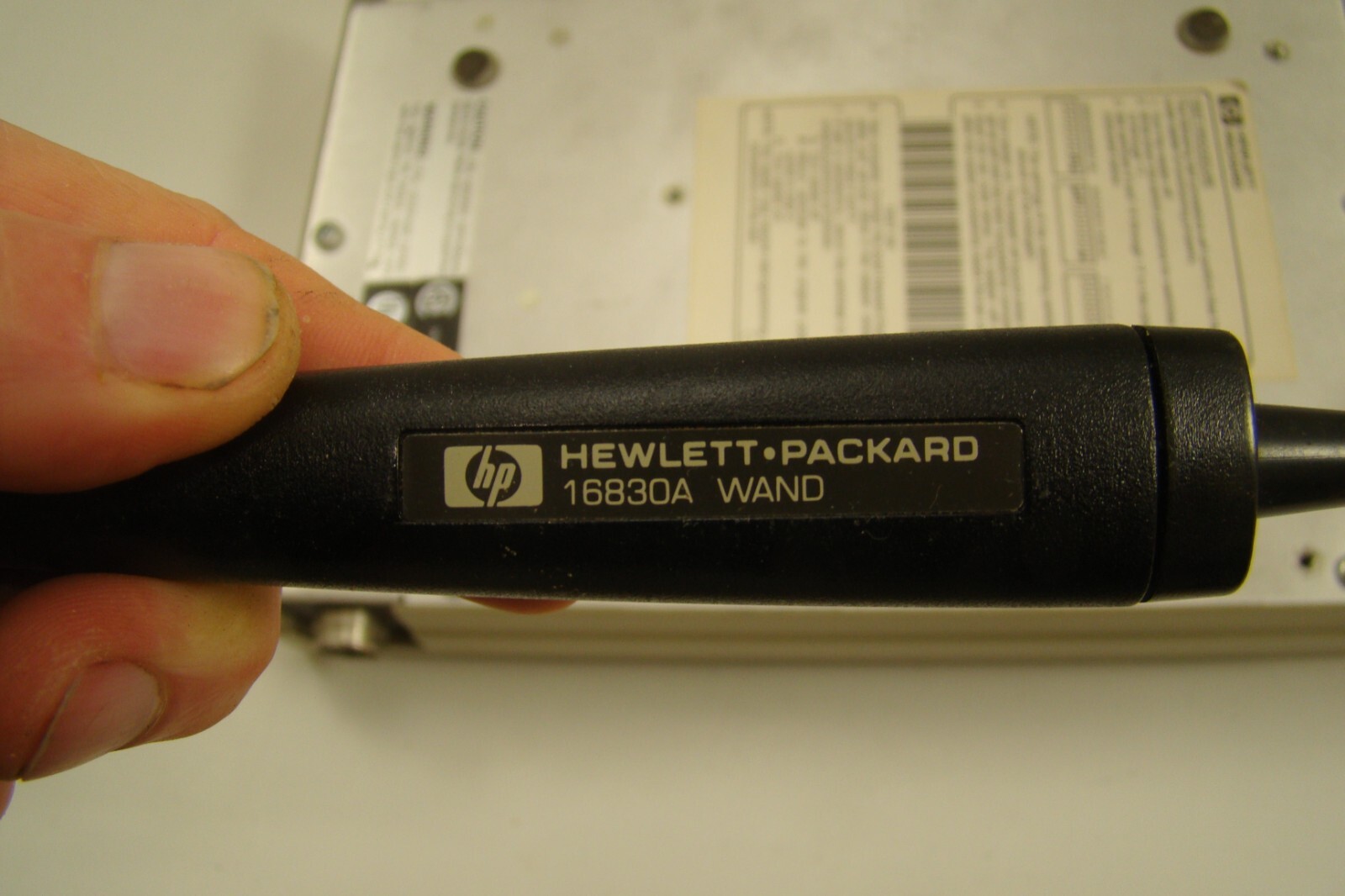 Vintage HP 39801A programmable bar code scanner