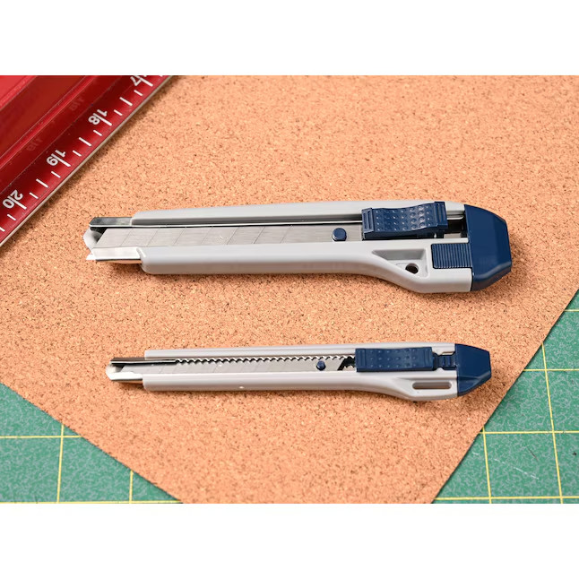 Project Source 18MM and 9MM 2 Pack 18mm 1 -Blade Utility Knife