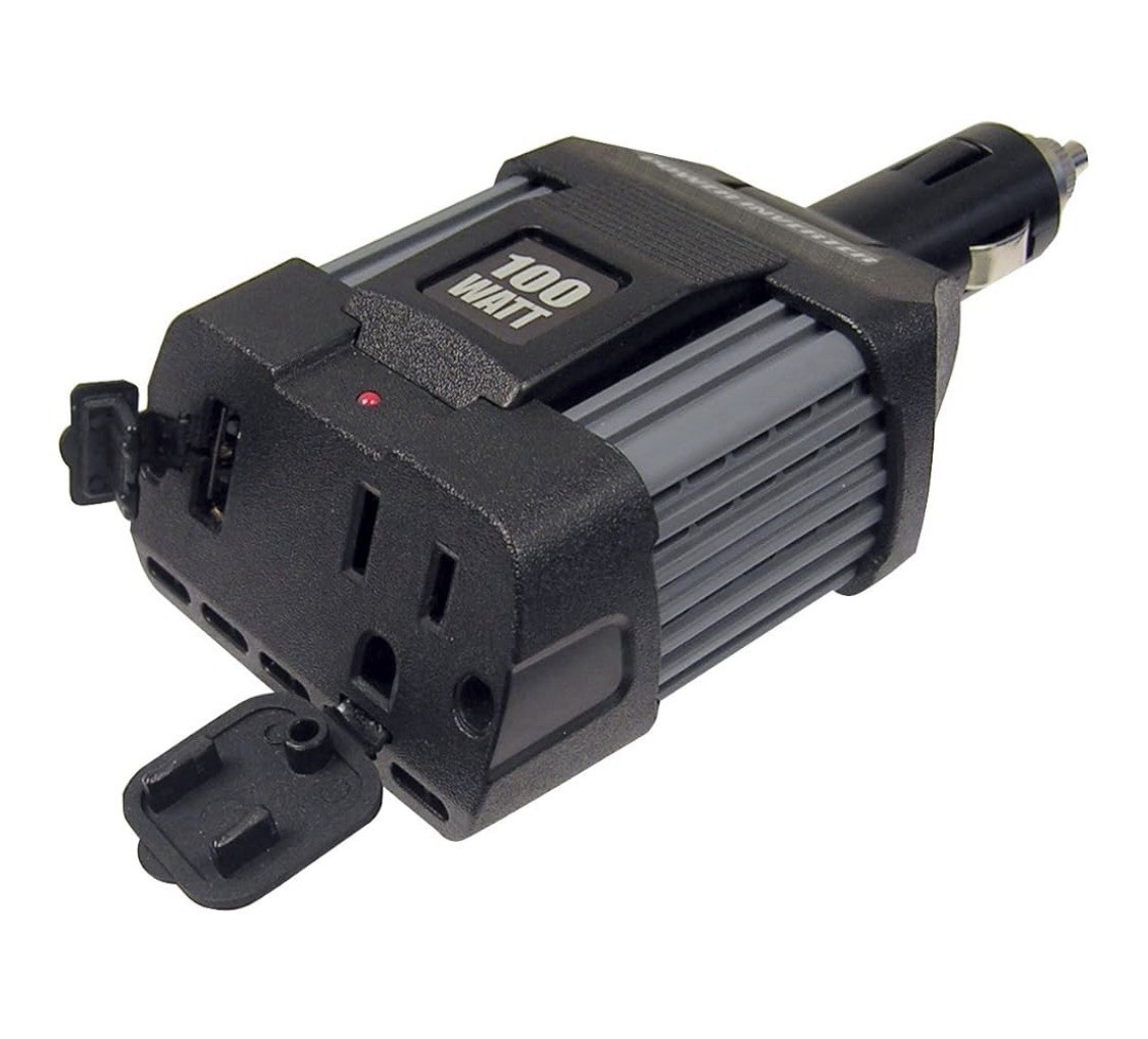 Custom Accessories 10888 100W ETL Listed Power Inverter, Black