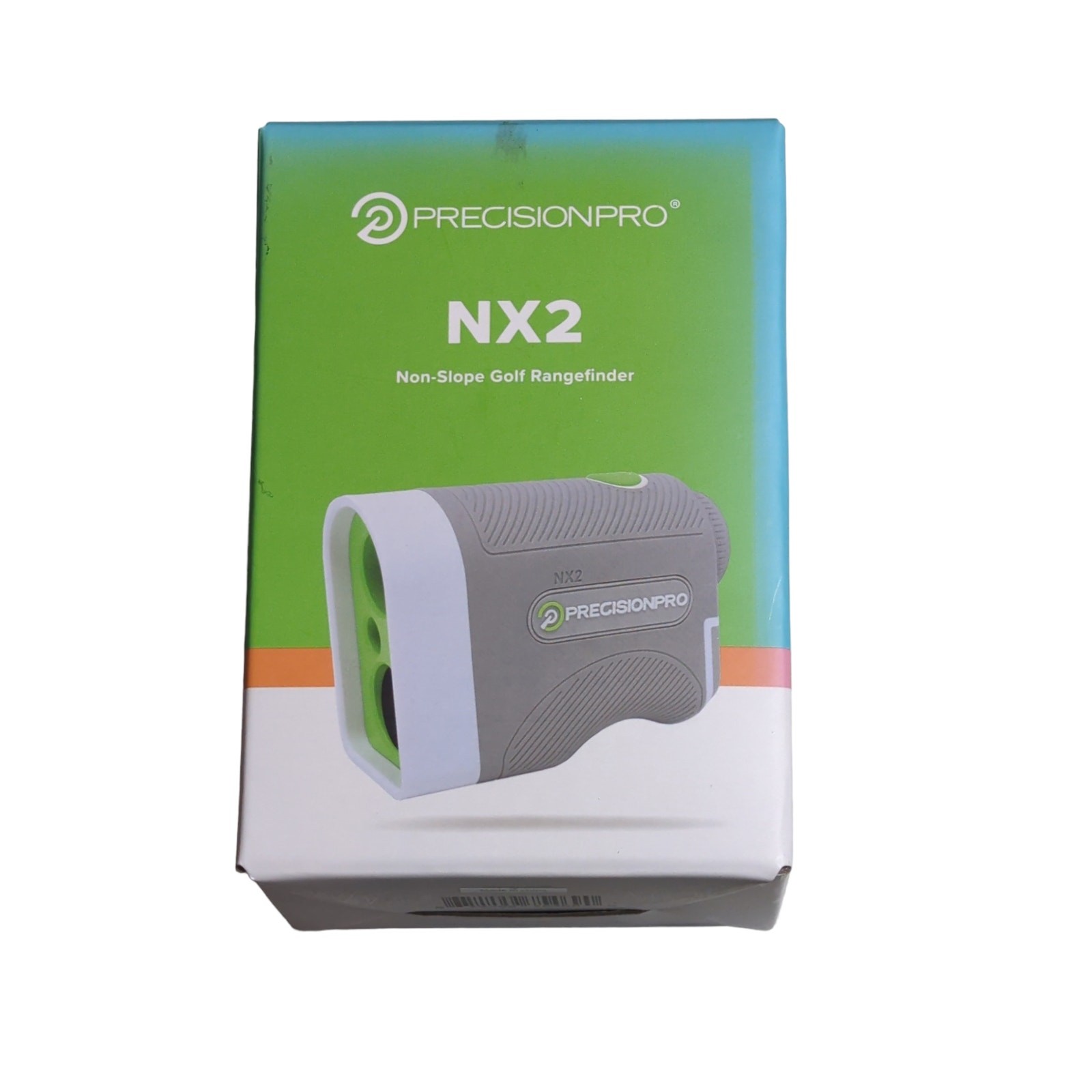 PrecisionPro NX2 Non-Slope 400 Yard Laser Golf Rangefinder Gray Tournament Legal