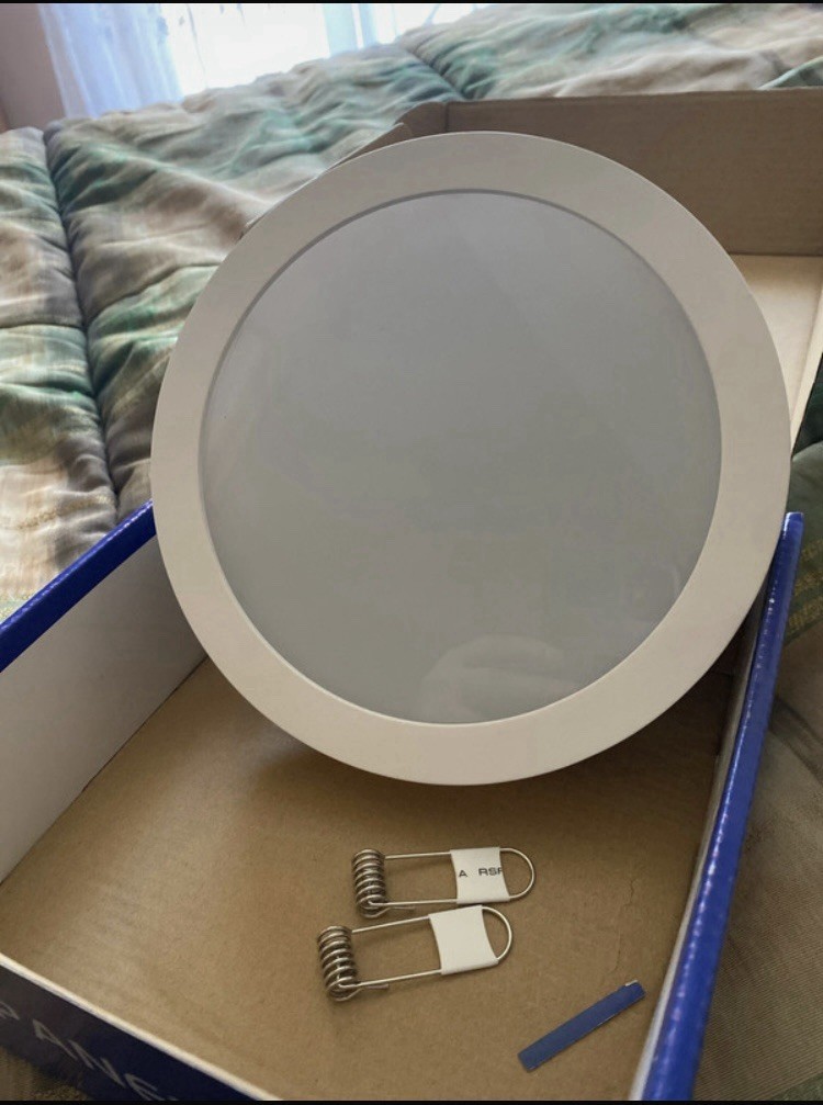 light with panel