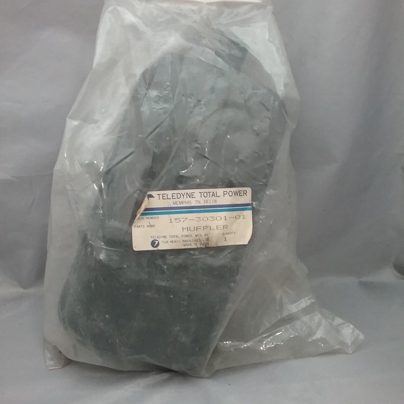NEW WISCONSIN TELEDYNE TOTAL POWER  157-30301-01 MUFFLER SNAPPER