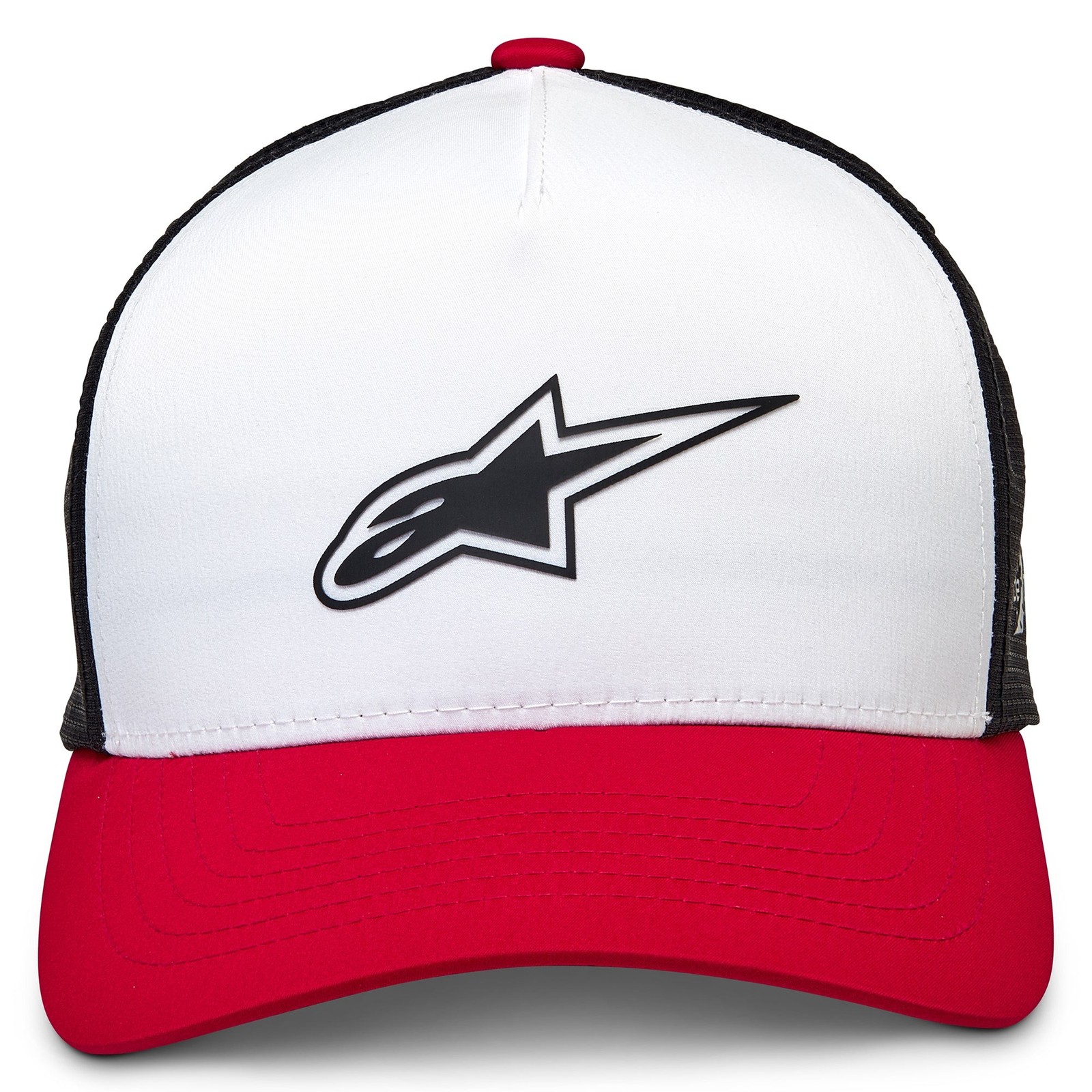 Alpinestars Advantage Tech Snapback Hat White/Red