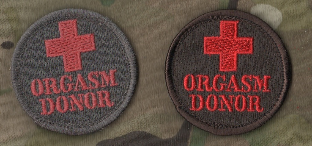 ISAF JOINT SO OPS TASK FORCE JSOTF-A AFGHANISTAN vêlkrö 2" 2-PC: ORGASM DONOR