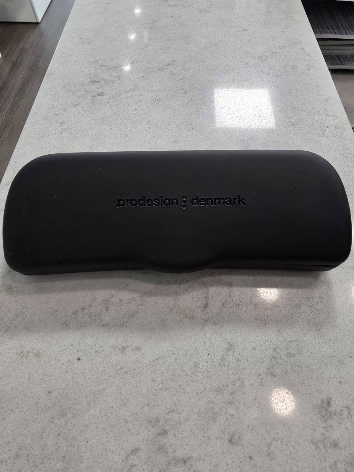 ProDesign Denmark Eyeglasses Clamshell Case (Design Eyewear Group) - Black