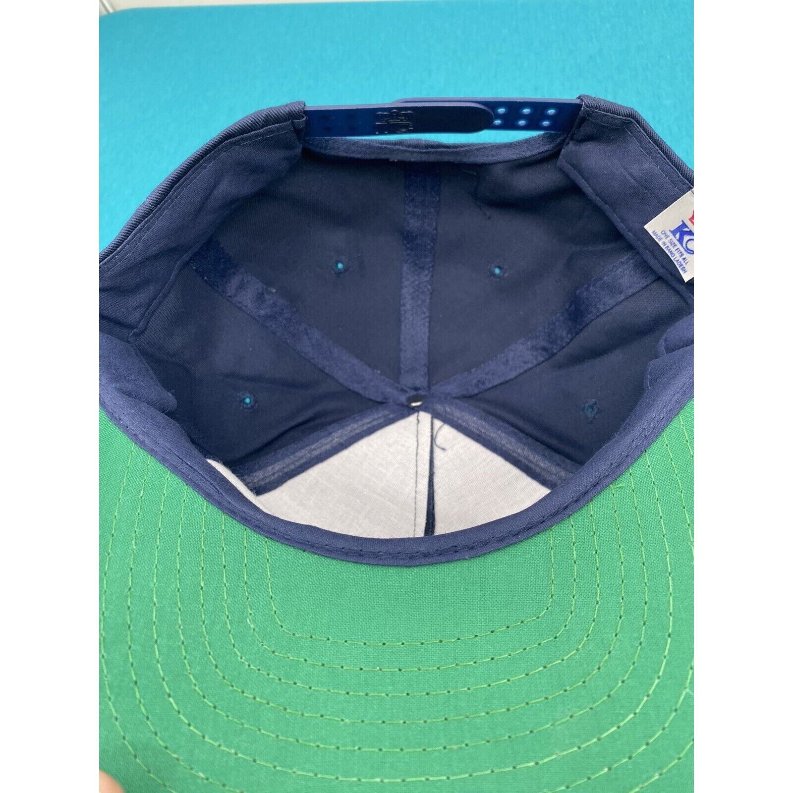 AC Delco Company Hat Cap Snap Back Blue With Green Under Bill NWOT