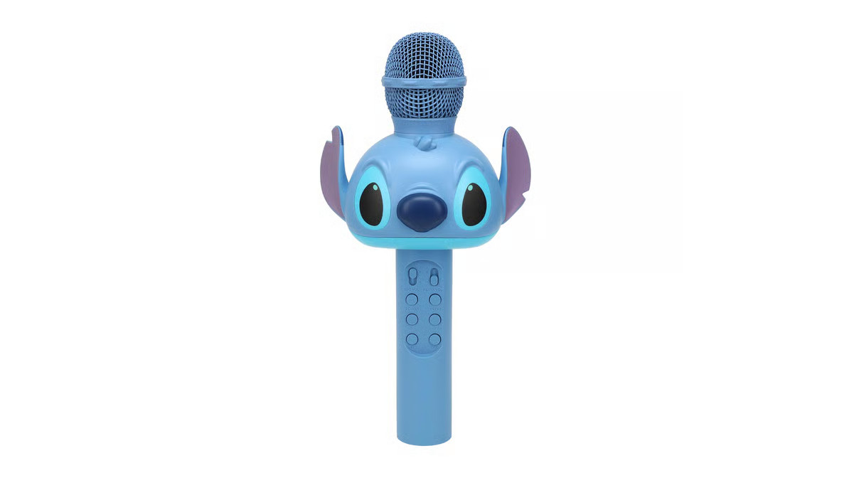 Disney Stitch LED Karaoke Microphone NEW