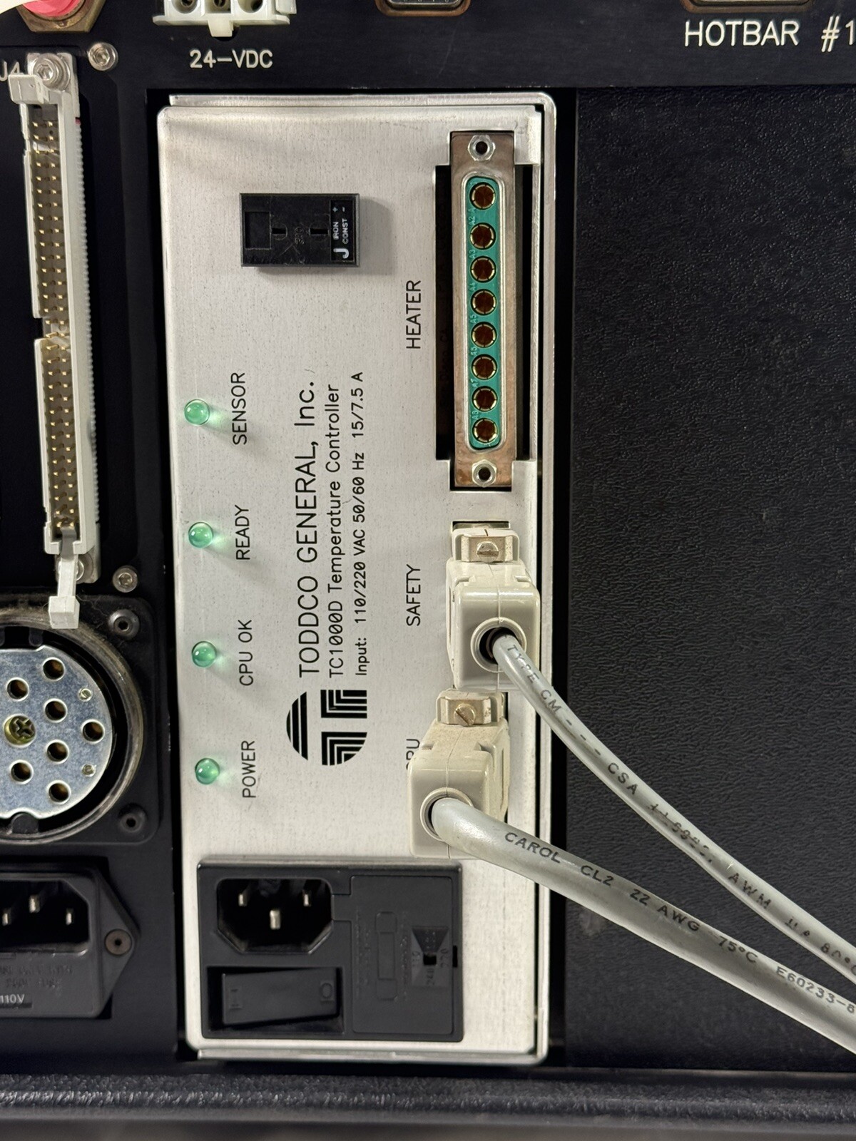 Toddco General RSM4000 with Toddco TC1000D Temperature Controller ~ AS-IS