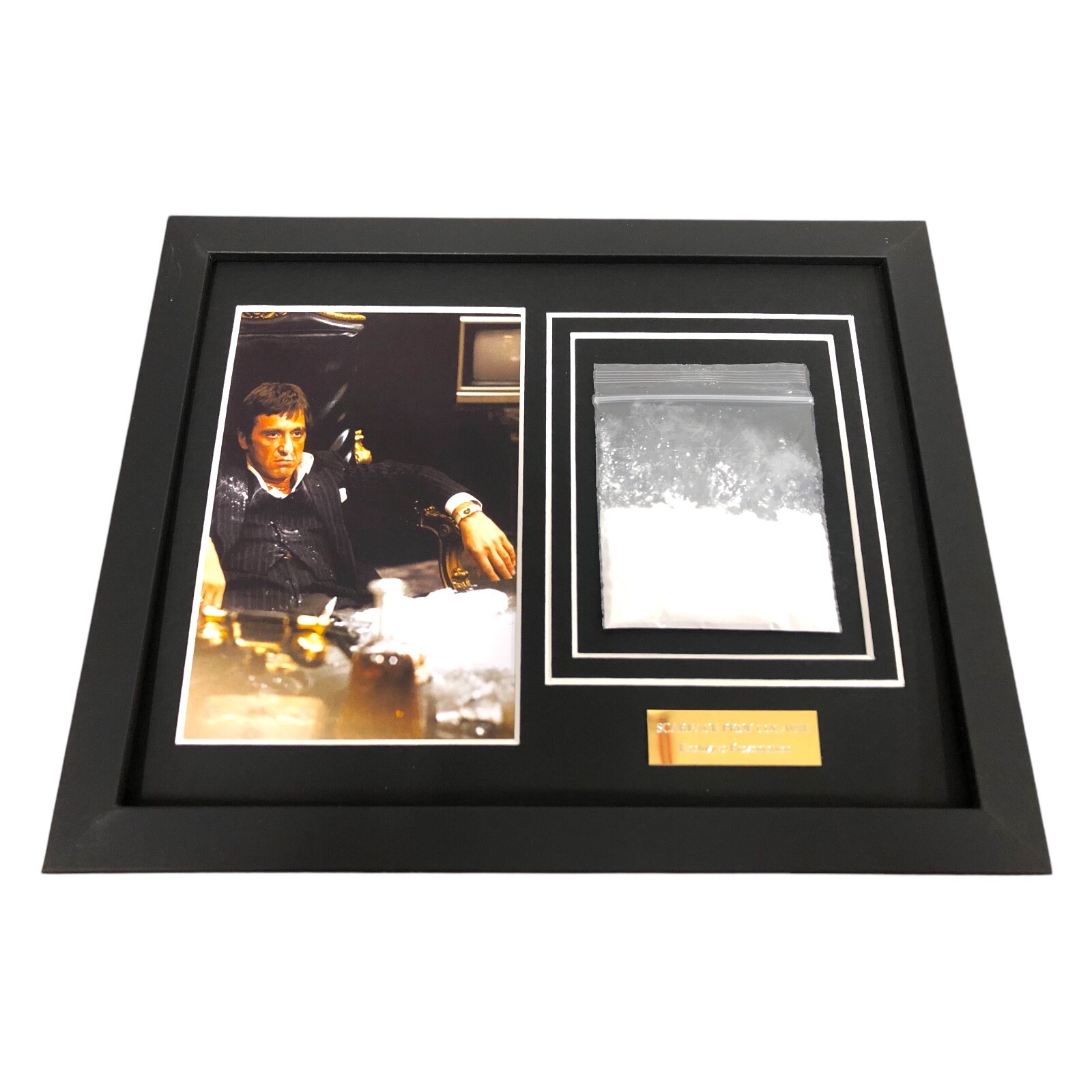 SCARFACE MOVIE PROP REPLICA FRAMED DISPLAY TONY MONTANA UNIQUE GIFT POSTER