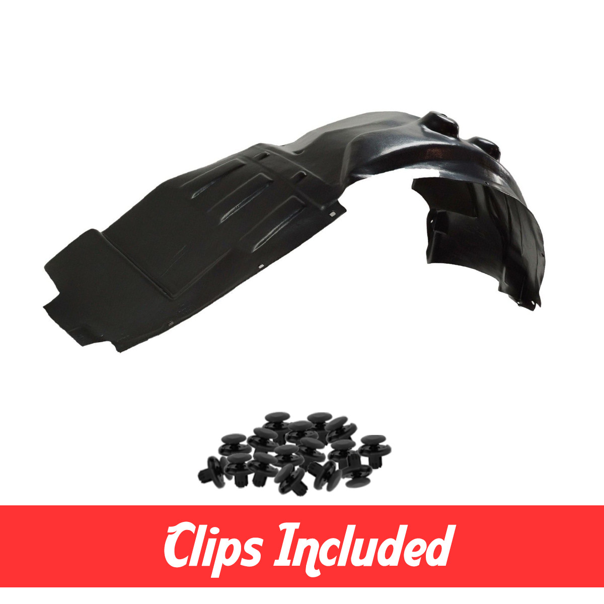 Front Driver Side Fender Liner w/ Clips For 2009-2020 Dodge Journey CH1248141