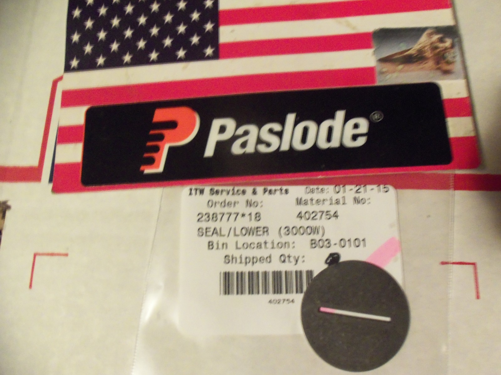 Paslode  Part # 402754  Seal Driver Blade