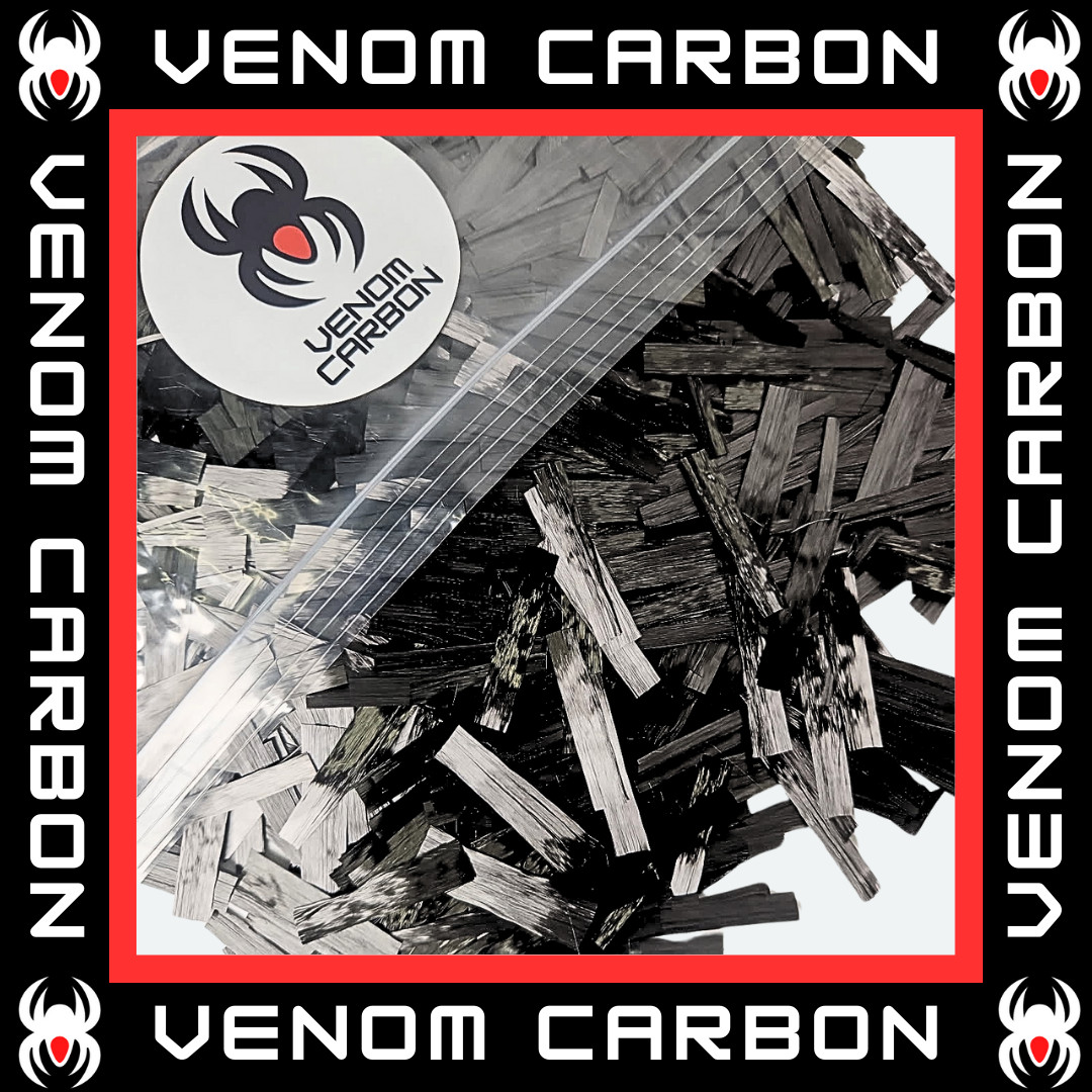 2" Chopped Carbon Fiber: 1/2 lb (making FORGED composites)