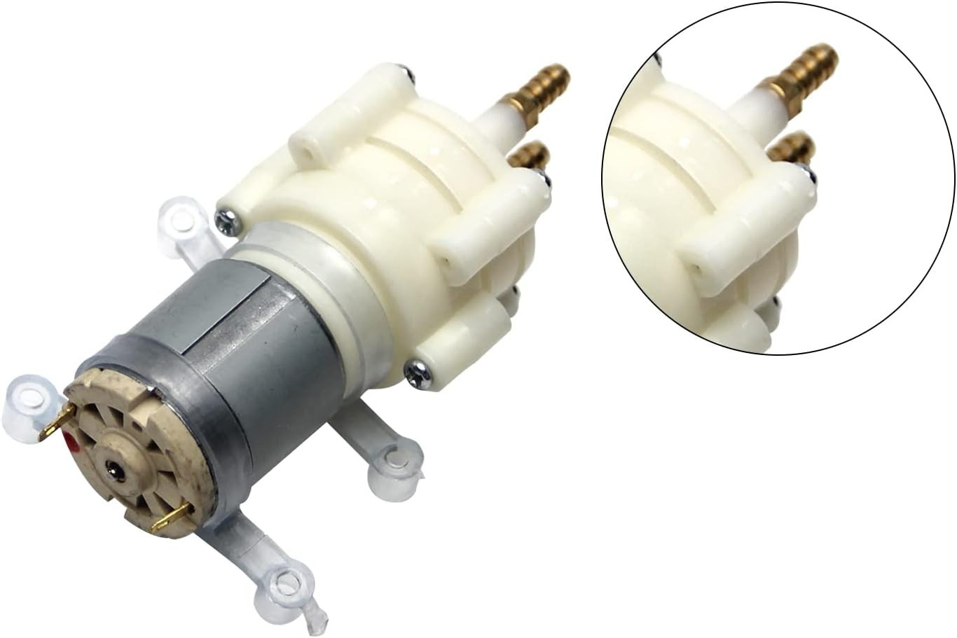 5mm Copper Mouth Shock Absorption Micro Diaphragm Pump - Quiet Operation