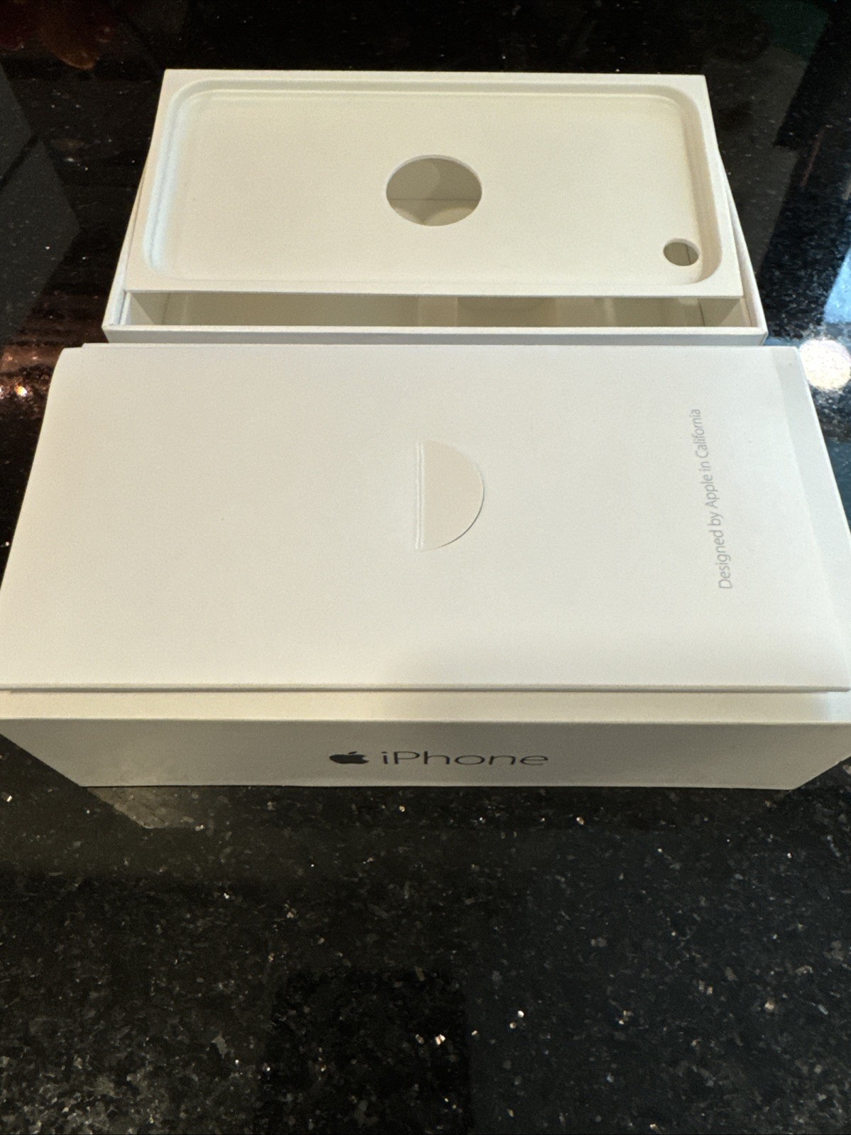 iPhone 6 Empty Box Only Apple 16GB Space Gray, inserts and original stickers