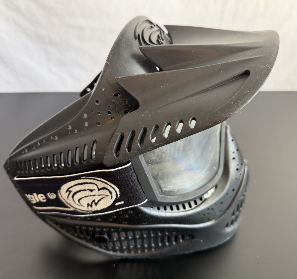 Brass Eagle Full Face Paintball Mask & Goggles Black Unisex Size Adjustable