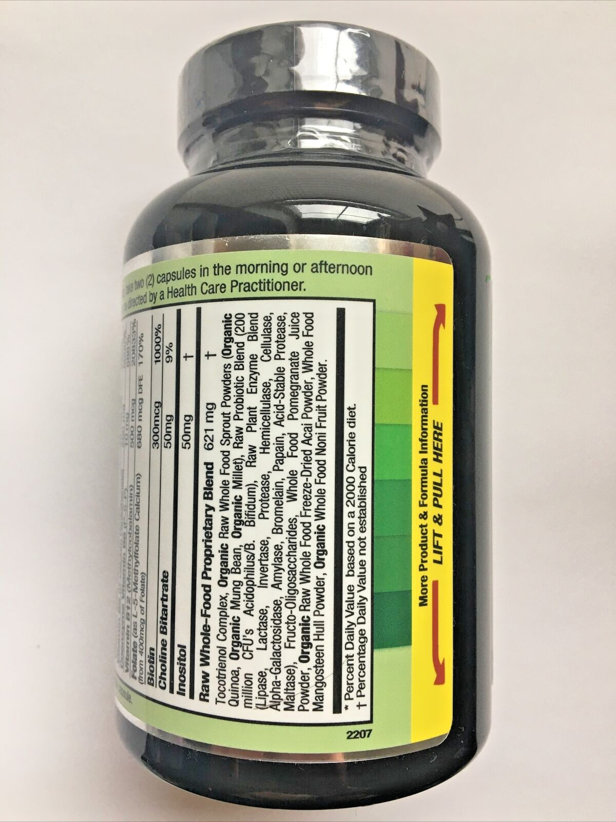 Emerald Labs B-Healthy L-5 Methyltetrahydrofolate 5-MTHF Coenzymated 120 Capsule
