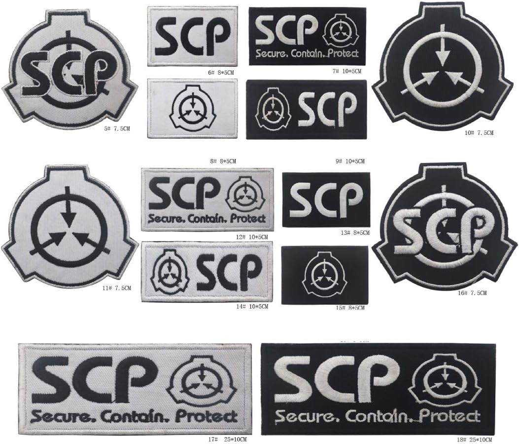 SCP Foundation Tactical Hook and Loop Patch