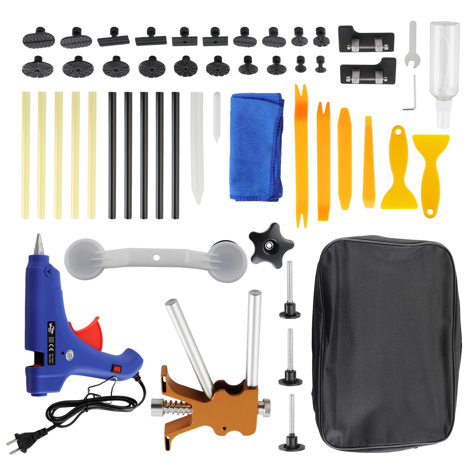 Paintless Dent Repair Tool Dent Puller Kit for Automobile Body Motorcycle