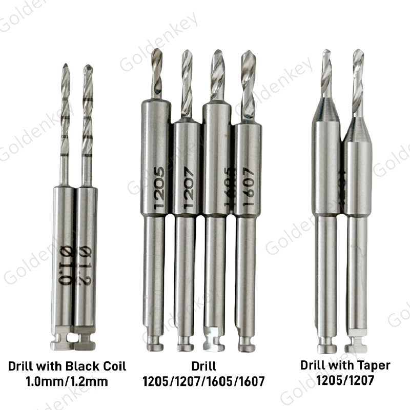 Dental Pilot Drill Bone Screw GBR Tent Screws Insertion Tacks Socket Guide 1.2mm
