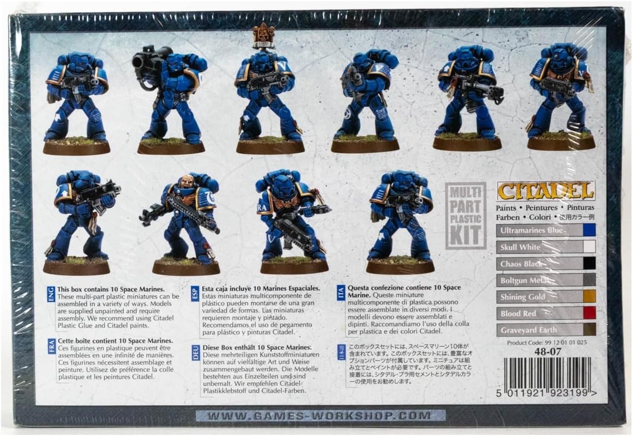 Warhammer 40k Space Marine Squad\