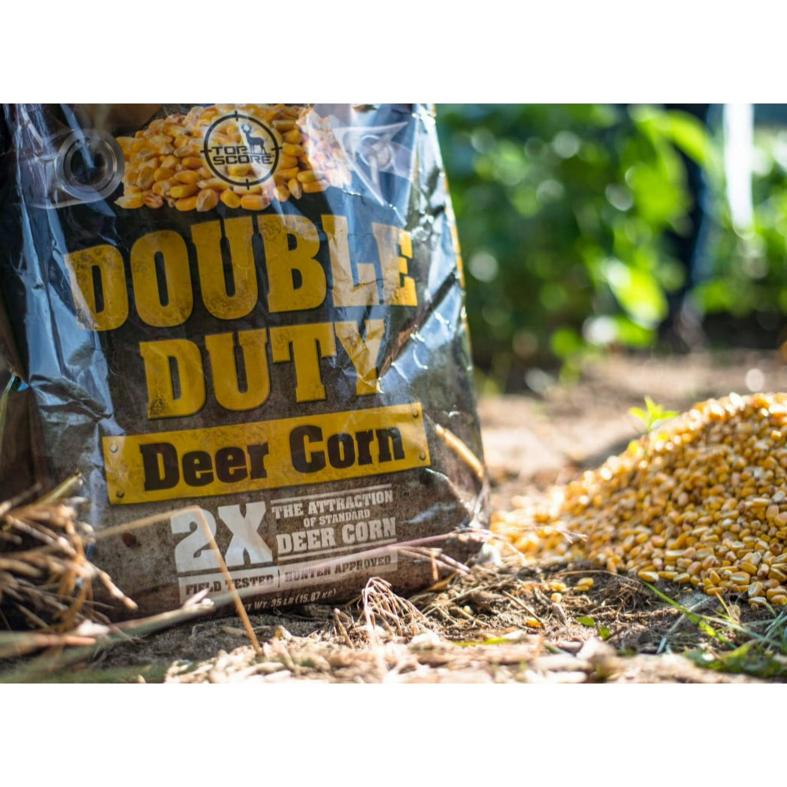 (4 pack) Manna Pro Top Score Double Duty Deer Corn - 35lb