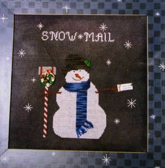 Snow Mail Frances & Me Cross Stitch Pattern