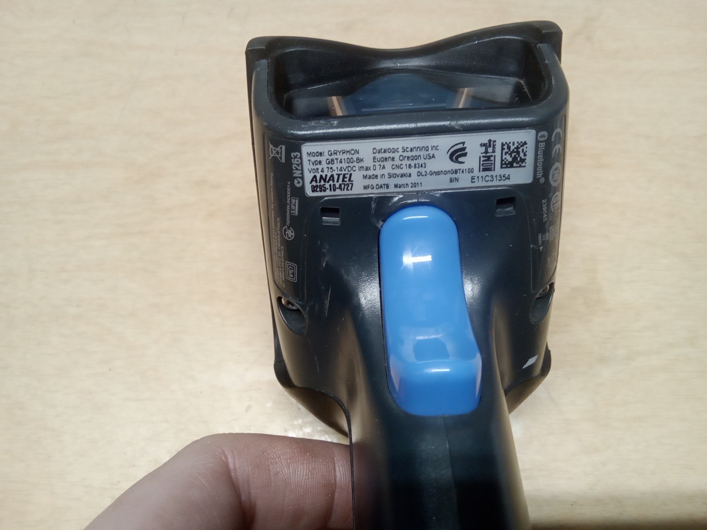 DATALOGIC GRYPHON GBT4100-BK Bluetooth Scanner