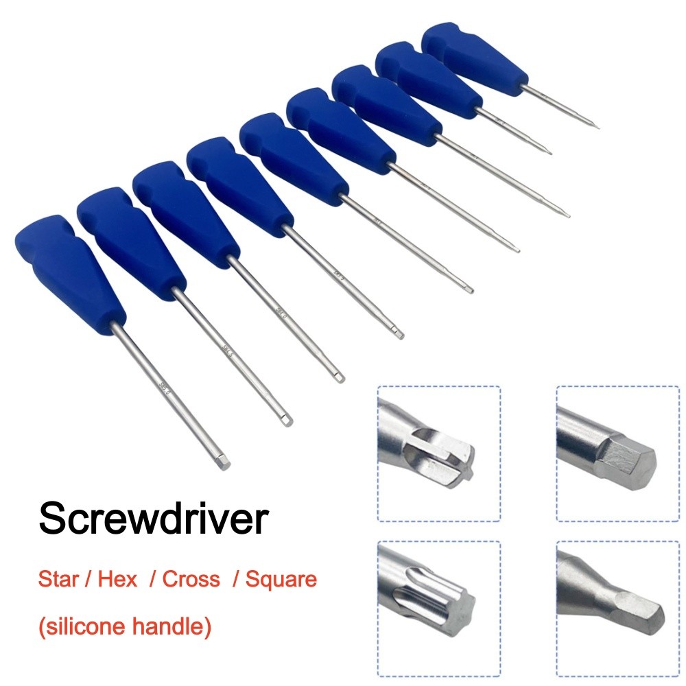 Hex Head Star Screwdriver Orthopedic Screw Driver Veterinary Surgical Instrument