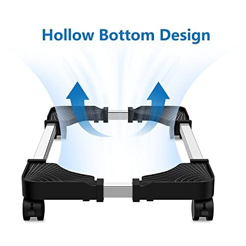 Computer Tower Stand - Adjustable PC Stand for Most Desktop Towers - Elevate