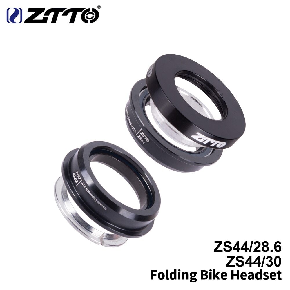 Folding Bike ZS44 Headset for mtb 44mm Steering 1-1/8 28.6mm Straight Tube