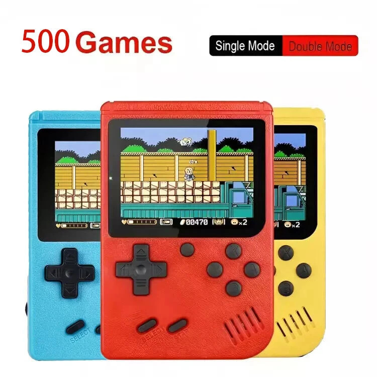 Mini Retro Video 500 Classic Games FC Game Console Player Handheld For Kid Adult