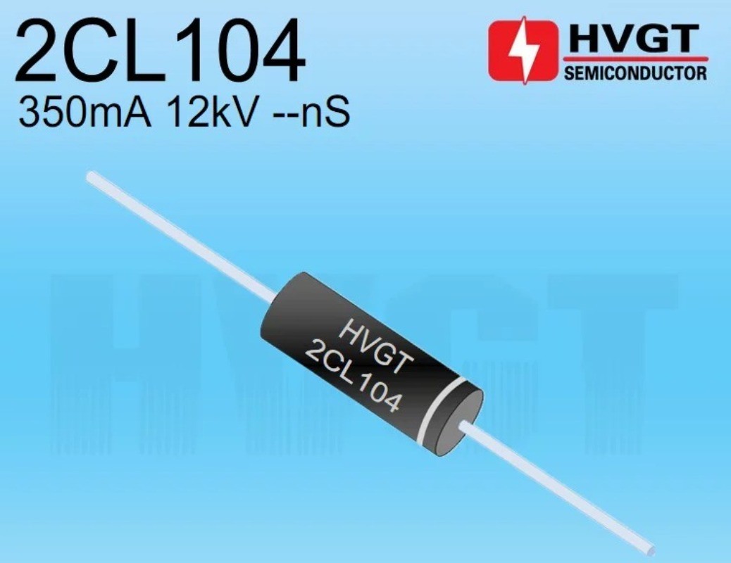 10PCS  HVGT 2CL104 350mA12kV high-voltage rectifier diode
