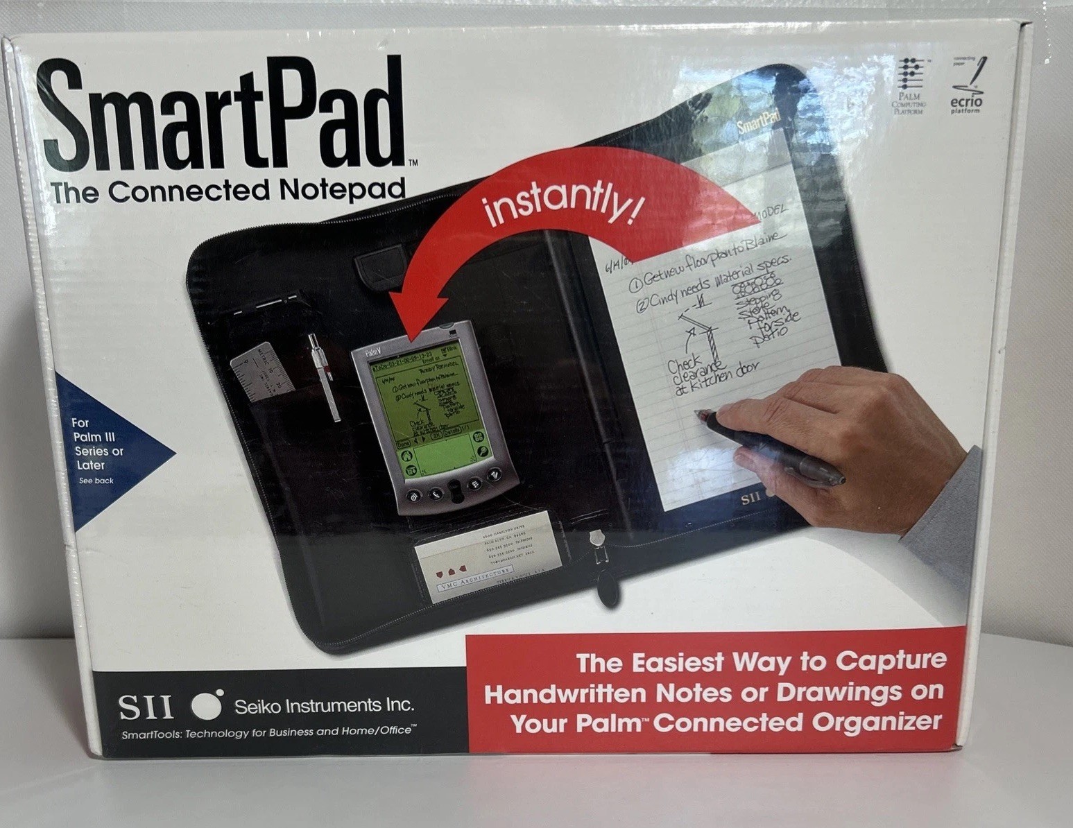 SEIKO Smartpad 2 The Connected Notepad For Palm Pilot 3 Series or Later New