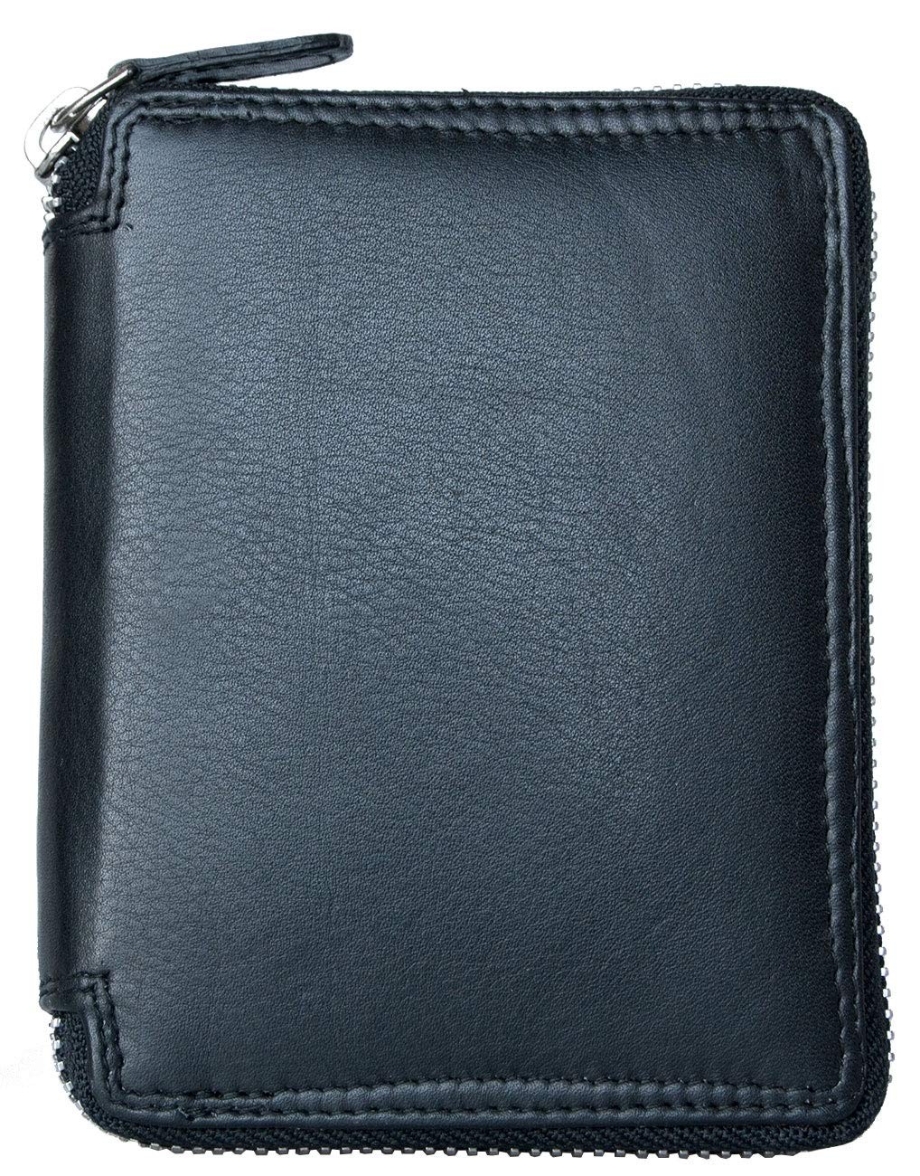Men's Tri Fold, Black, One Size