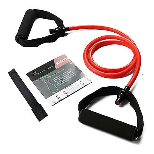Resistance Bands with Handles, Exercise Bands with Handles, Door red-20lbs