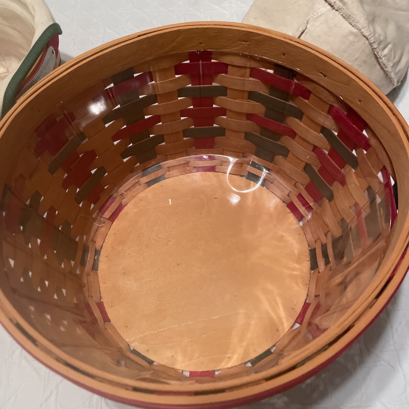 3 Nesting Basket Lined Round Christopher Roberts Woven Limited Edition
