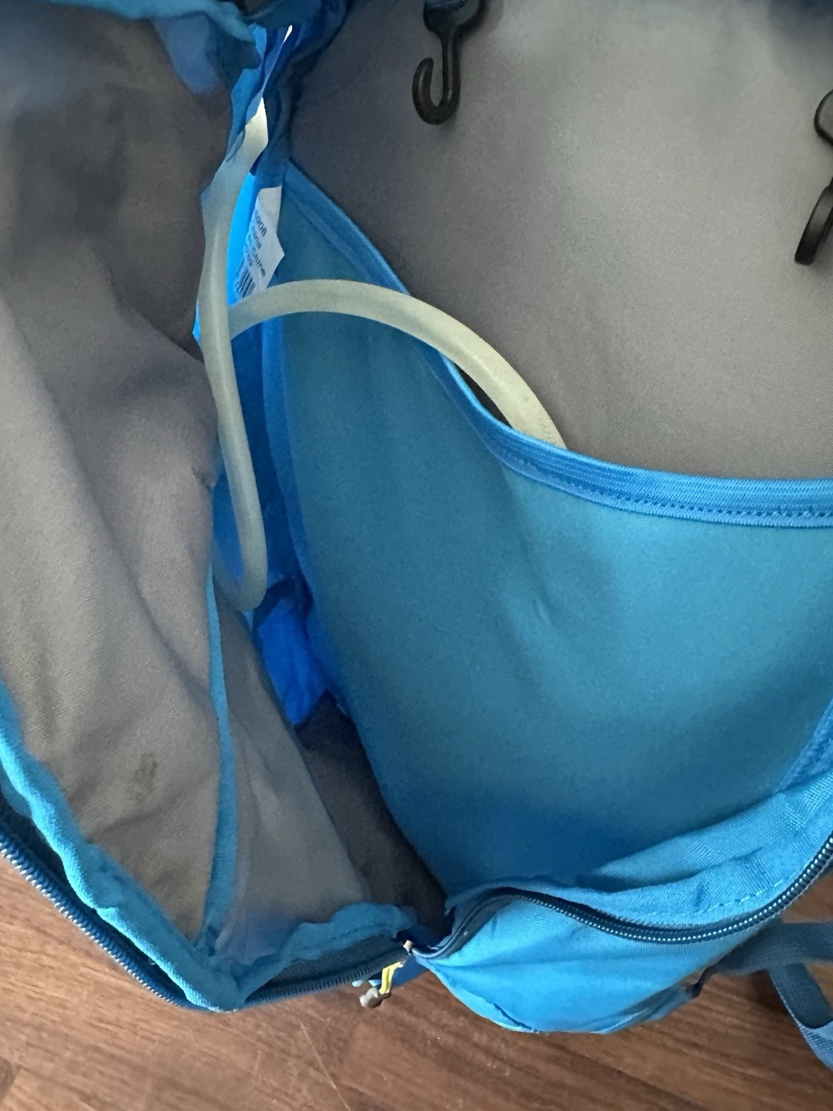 NOS Iron Man H2O 2 Liter Hydration Backpack Blue