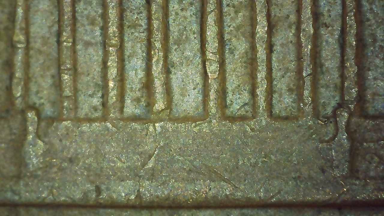 1969 D Lincoln Penny error floating roof, missing FG