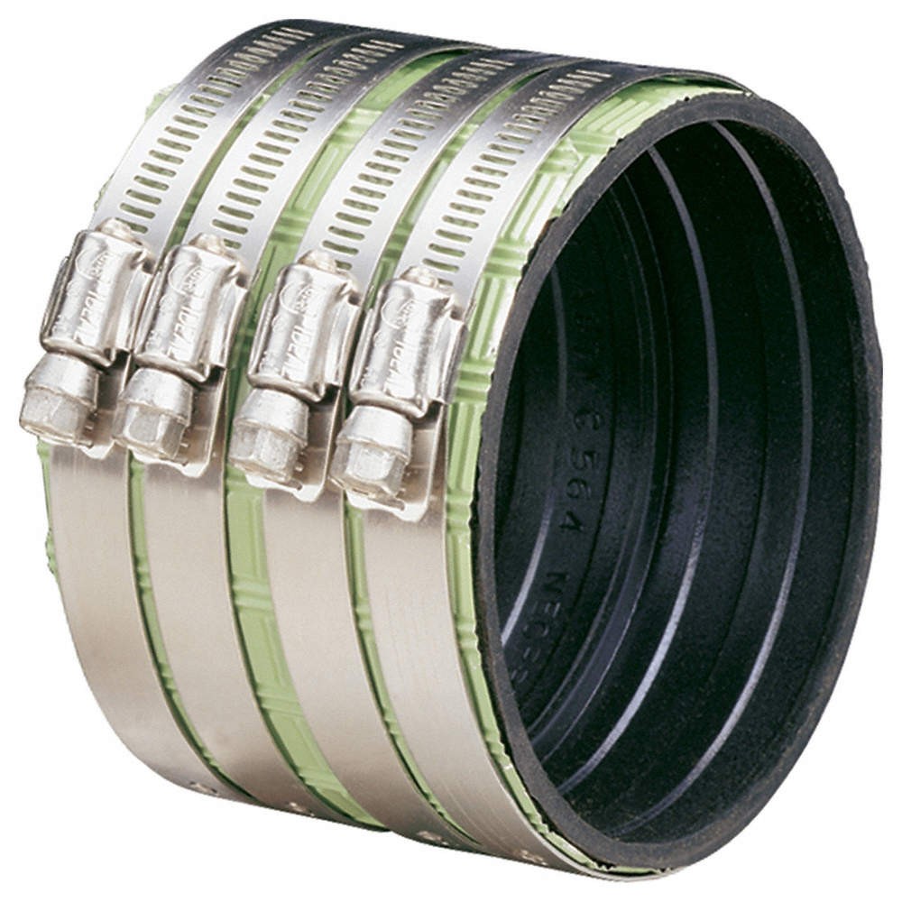 IDEAL CLAMPS 6221H70 Couplings,6Clamps,Green,For Pipe 5" 802UF6