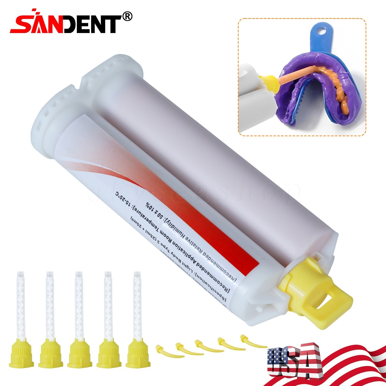 LIGHT MEDIUM HEAVY Body Impression Material Dental VPS FAST SET