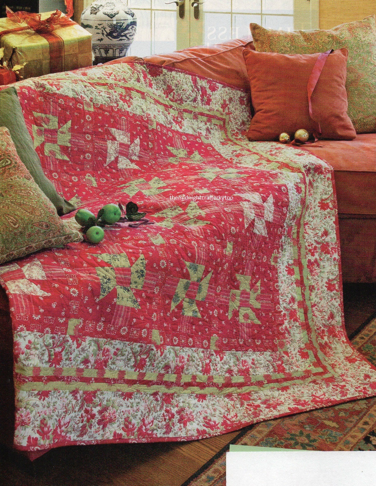 Cadeaux de Noel Quilt Pattern Pieced SG