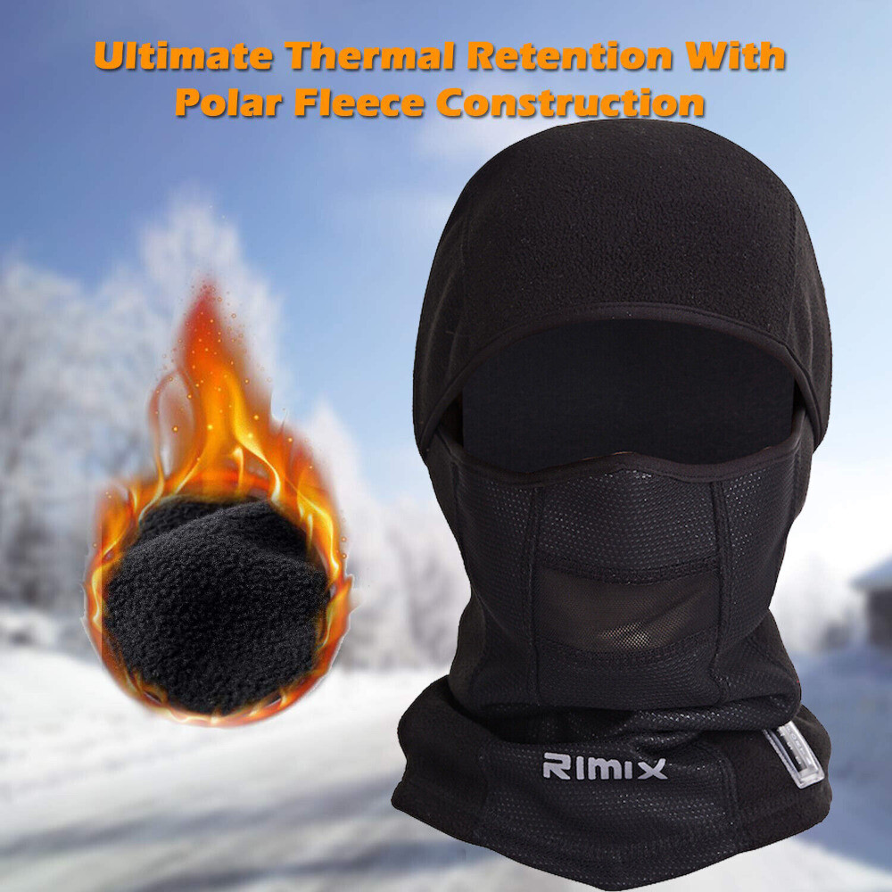 Balaclava Ski Mask Winter Windproof Fleece Thermal Face Mask Cover for Men Women