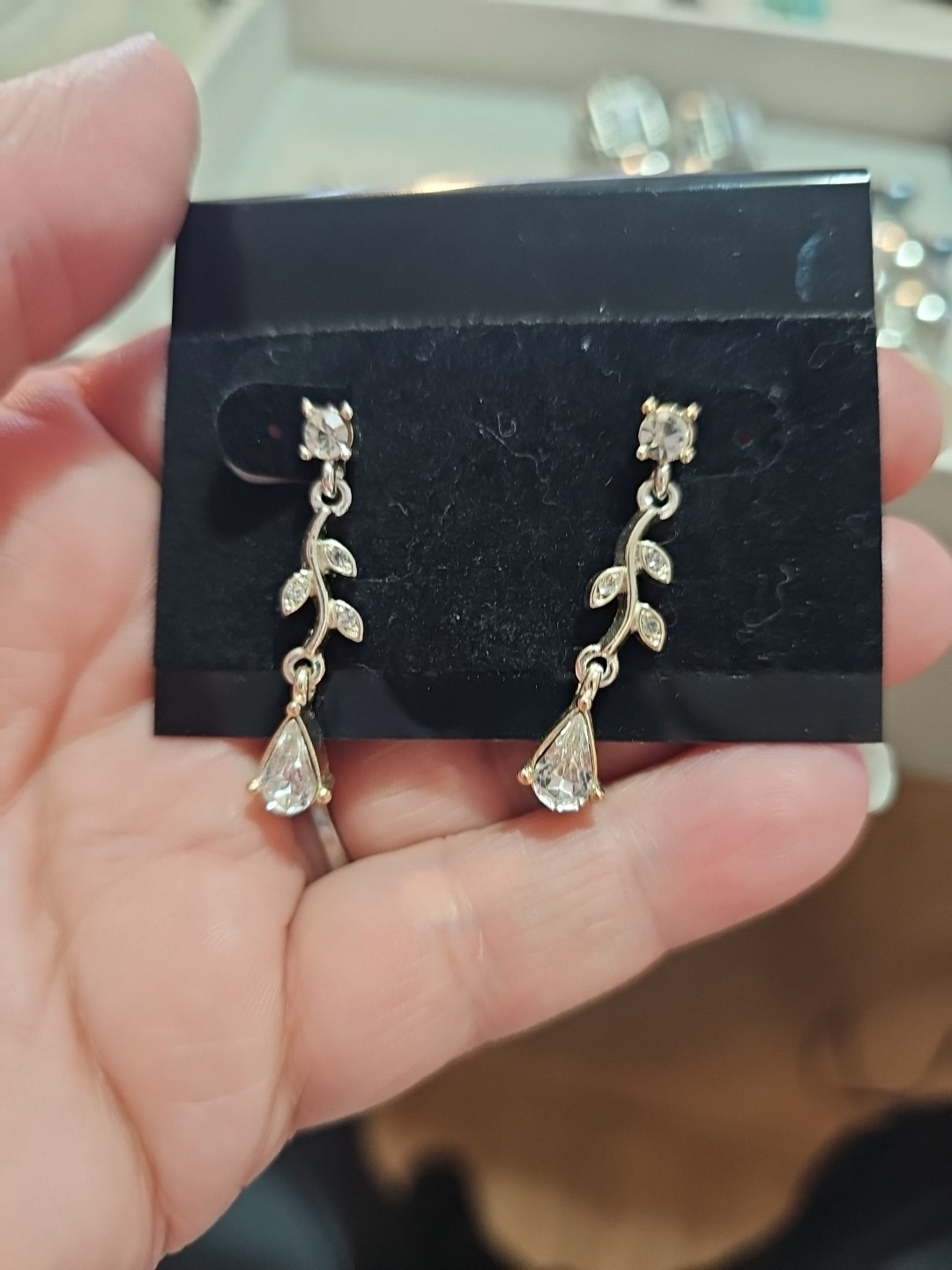 Silvertone 8 Pair Post Earring Lot Nice Variety Some Branded