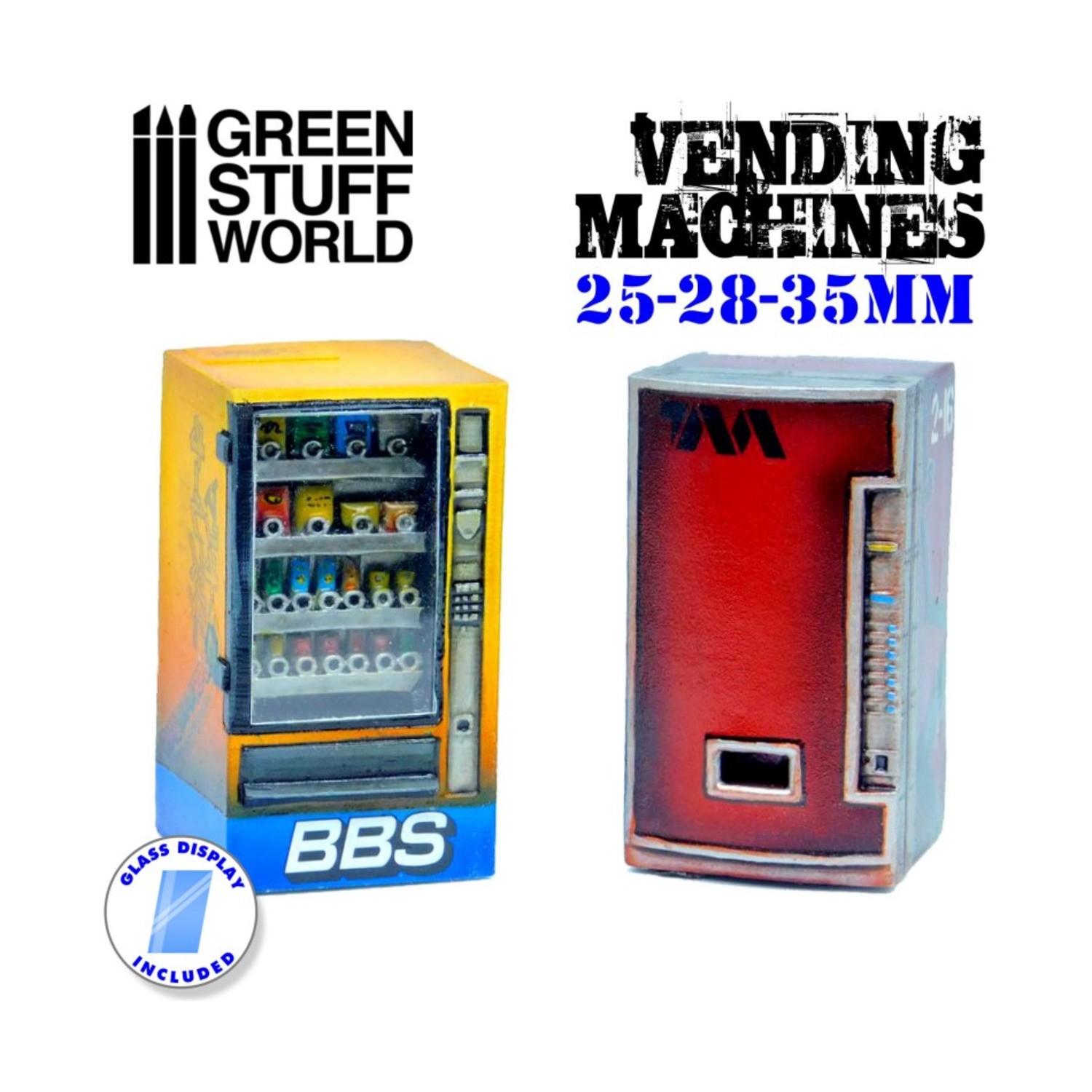 Green Stuff World Terrain Vending Machines Pack New