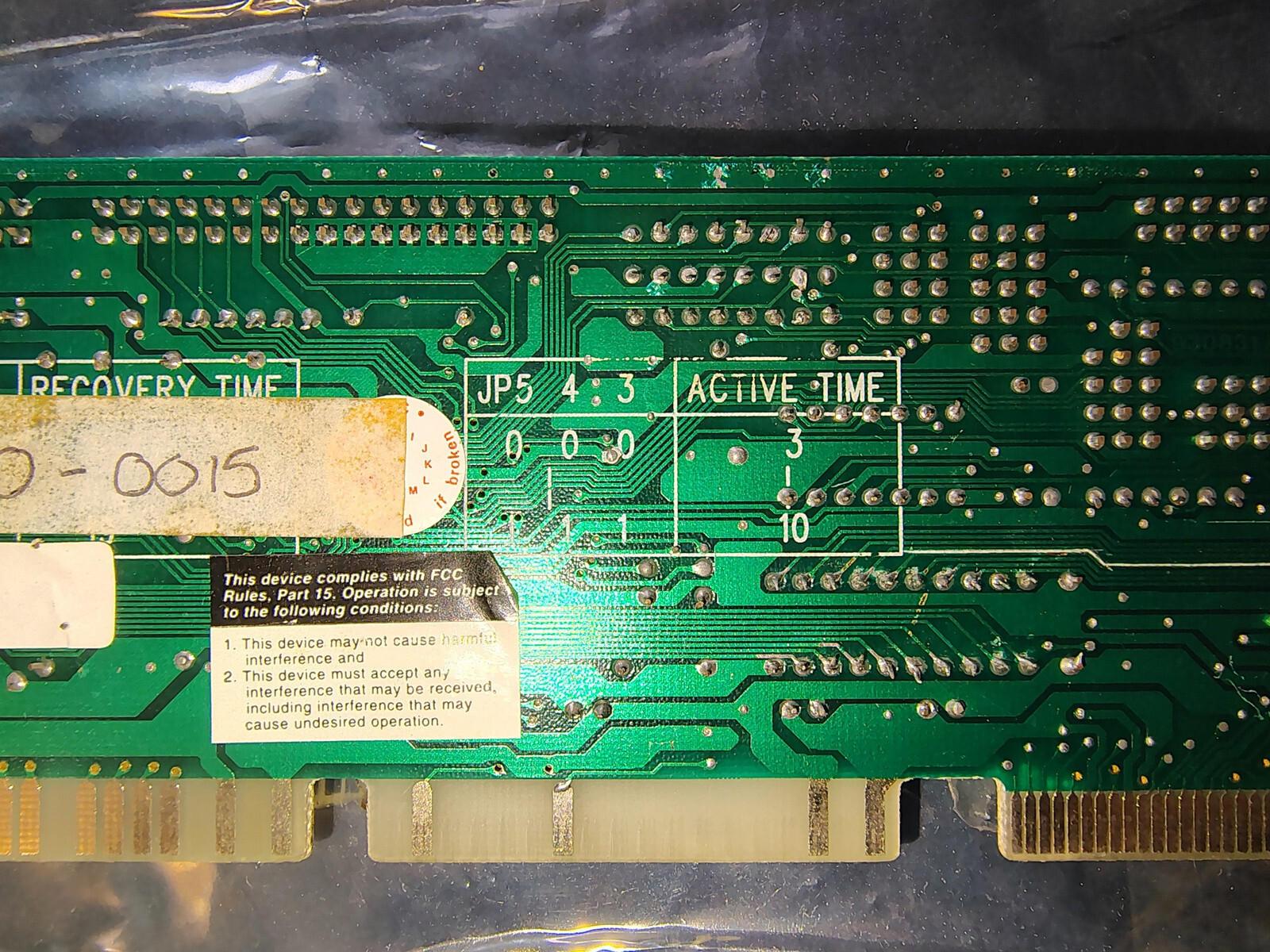 Pine Technology PT-626 VESA VLB IDE HDD IO Controller Card Board Serial 1994